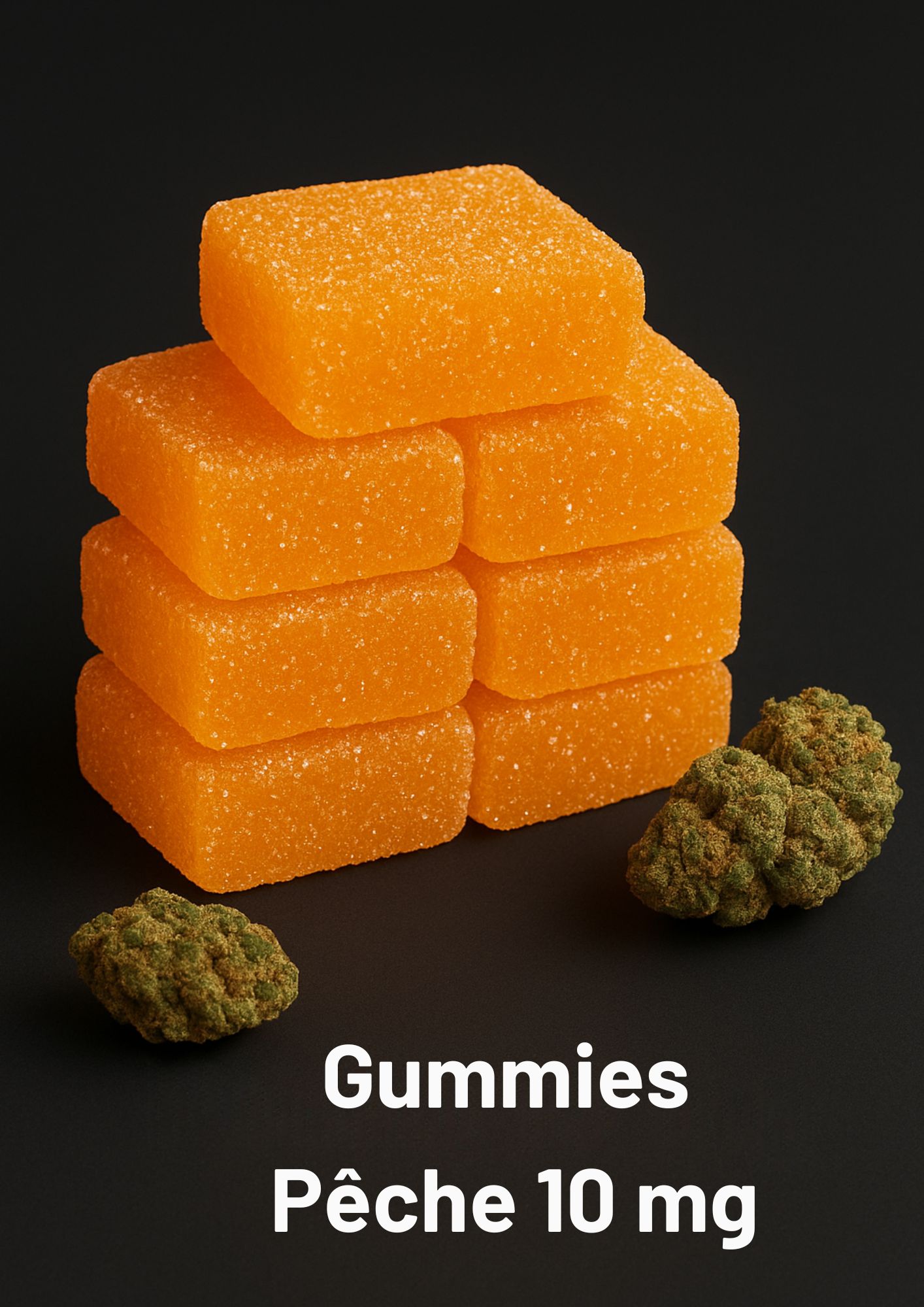 Gummies 10 mg THC et CBD