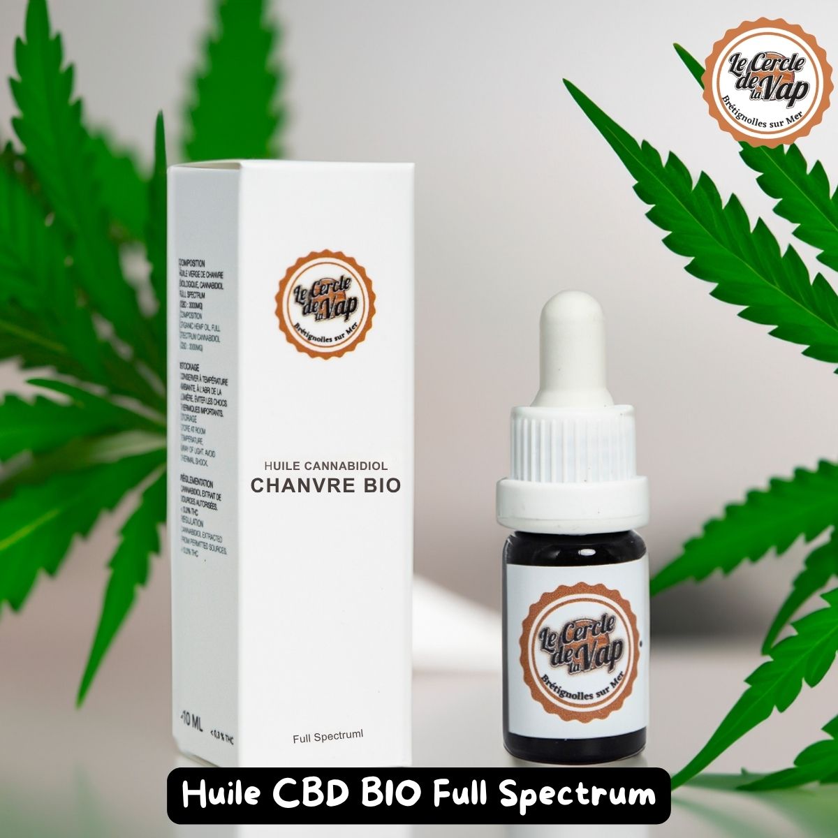 Huile CBD BIO Full Spectrum