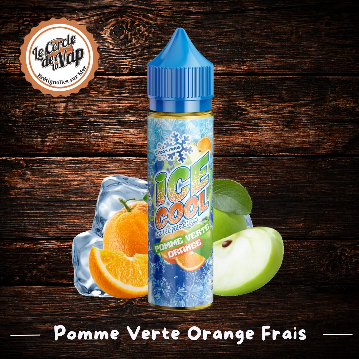 Pomme verte orange - Ice Cool - LiquidArom – 50 ml