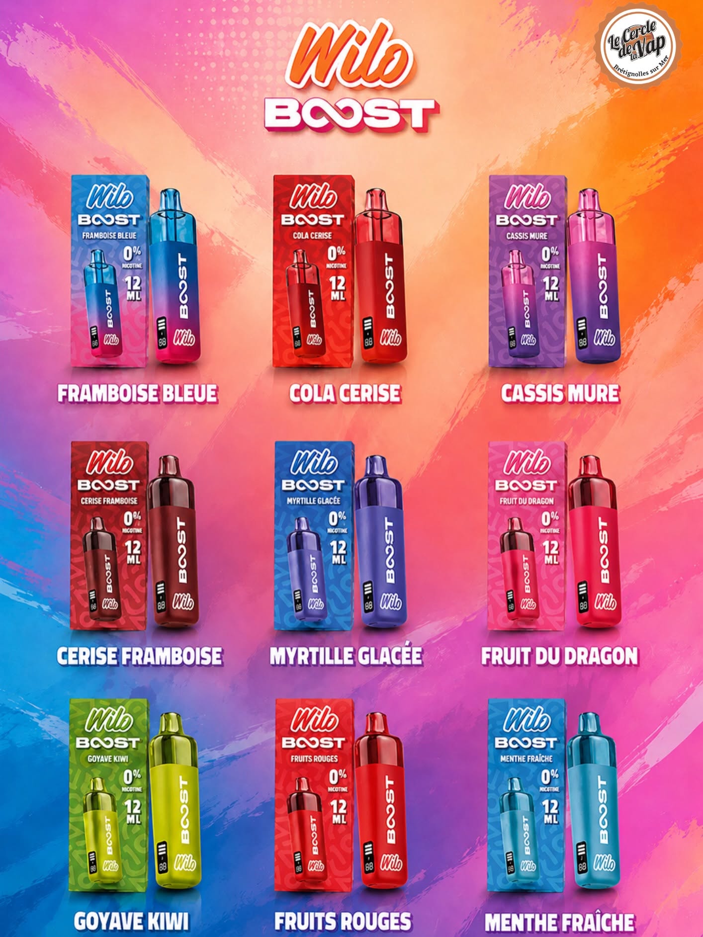 Kit PUFF Wilo Boost + cartouche 12 ml pré-remplie